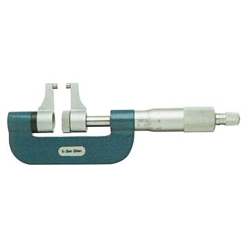 Buitenschroefmaat met speciale meetbekken