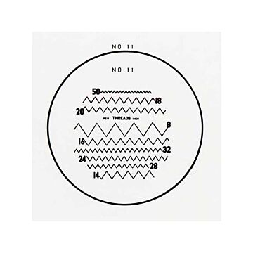 Sjabloon Type 11 voor 7x vergroting