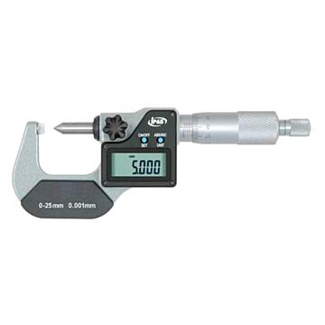 Digitale buitenschroefmaat voor het meten van krimphoogte