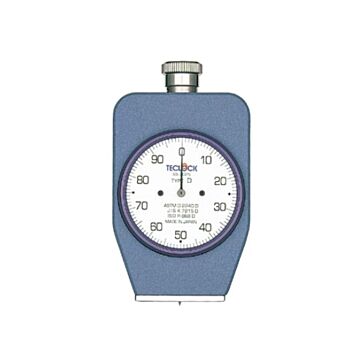 Kunststof/Rubber-hardheidstester (Shoremeter) Teclock GS-702N type D