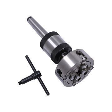 Mini-4-klauwplaat (onafhankelijk) met MK2 opname (revolving)